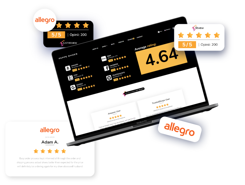 Widget z opiniami Allegro receptą na sukces sprzedaży w Twojej firmie